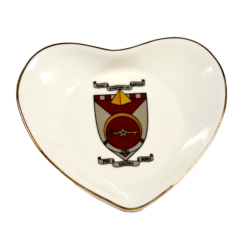 Phi Sigma Rho Ceramic Ring Dish