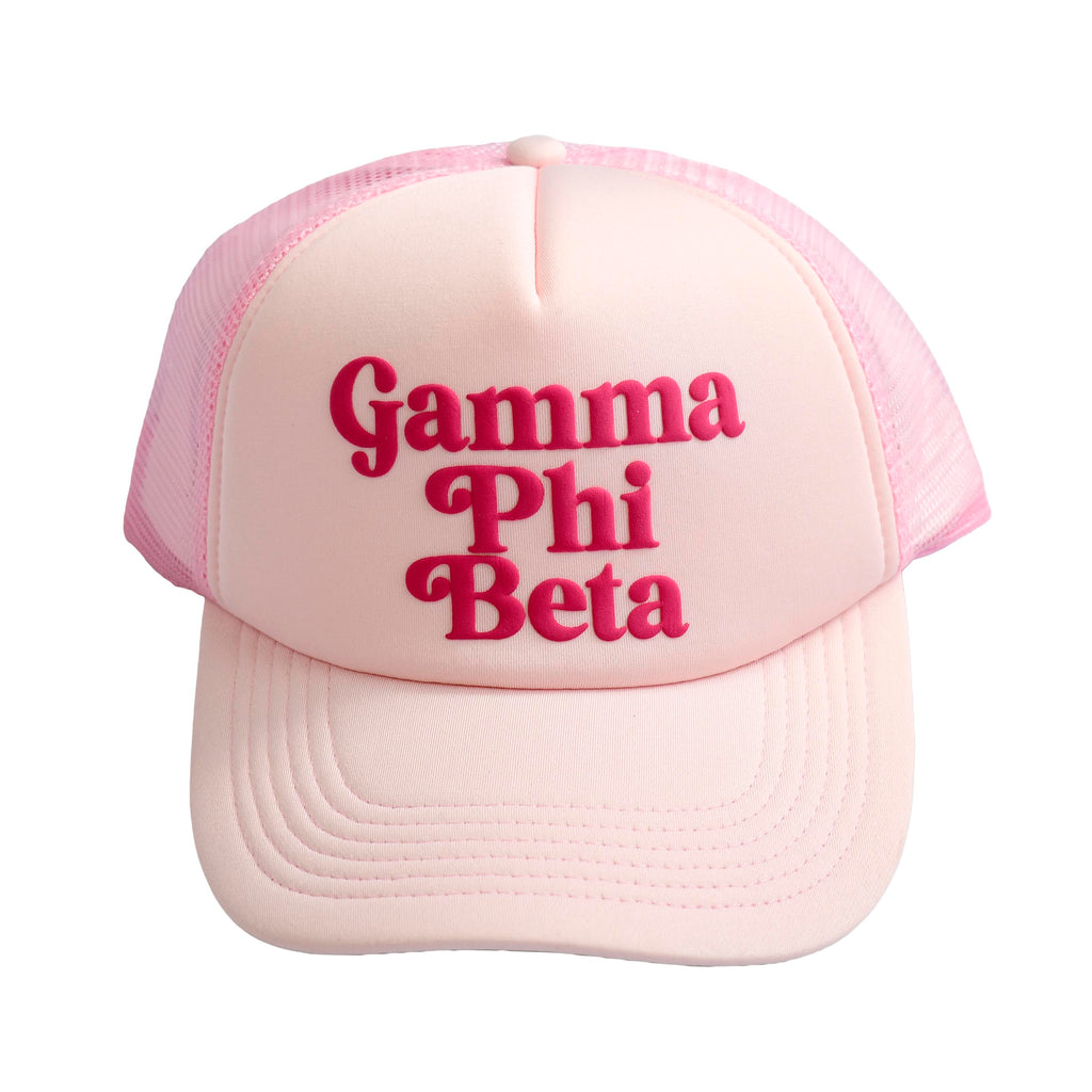 Gamma Phi Beta Baseball Cap, Mesh Trucker-Style Hat