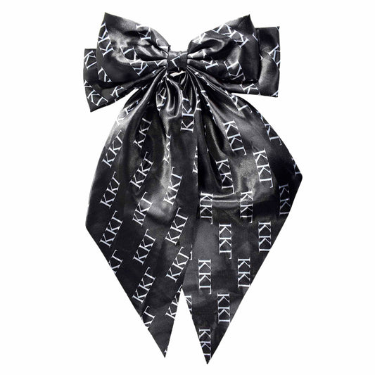 Kappa Kappa Gamma Greek Letters Hair Bow