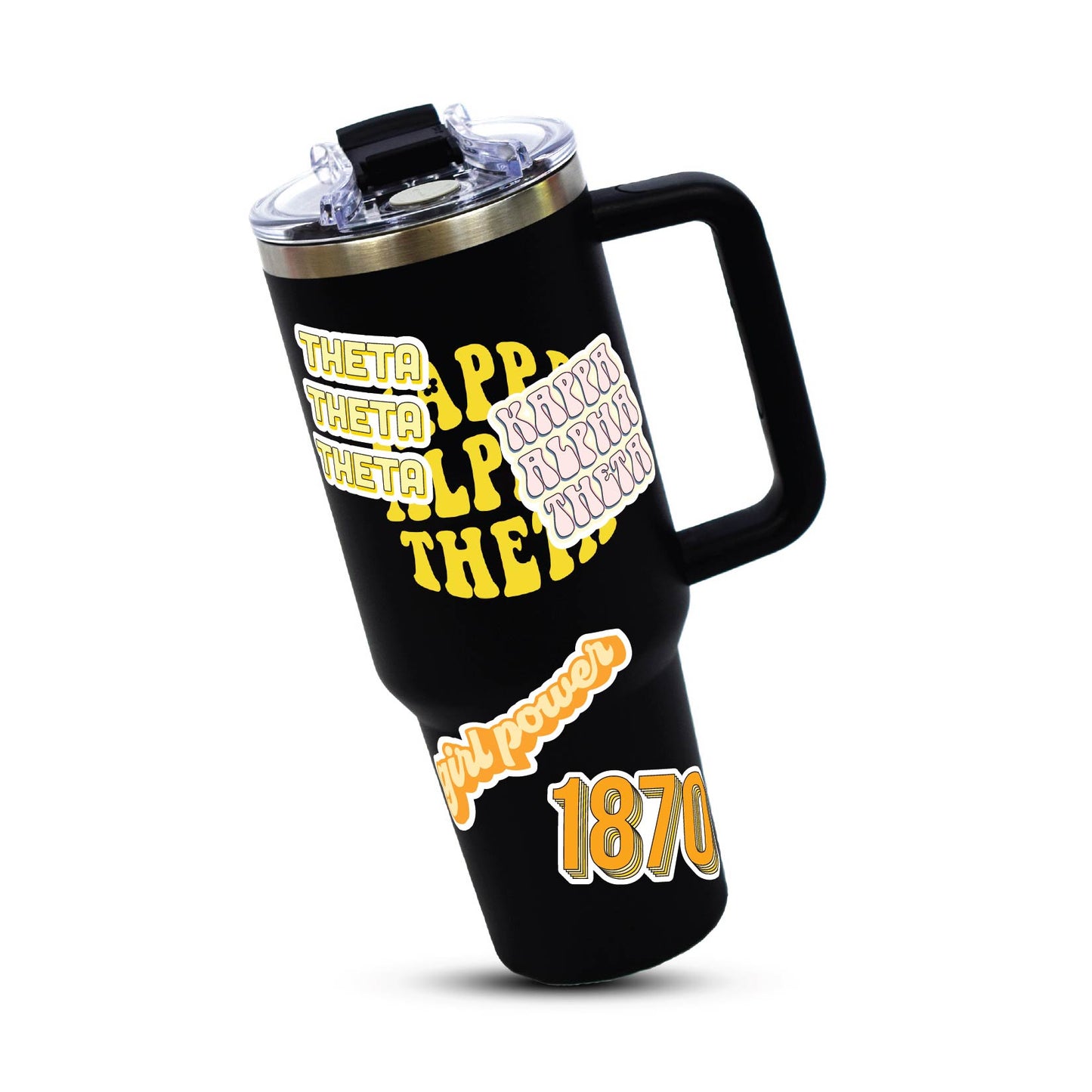 Kappa Alpha Theta Girl Power Sticker Sheet