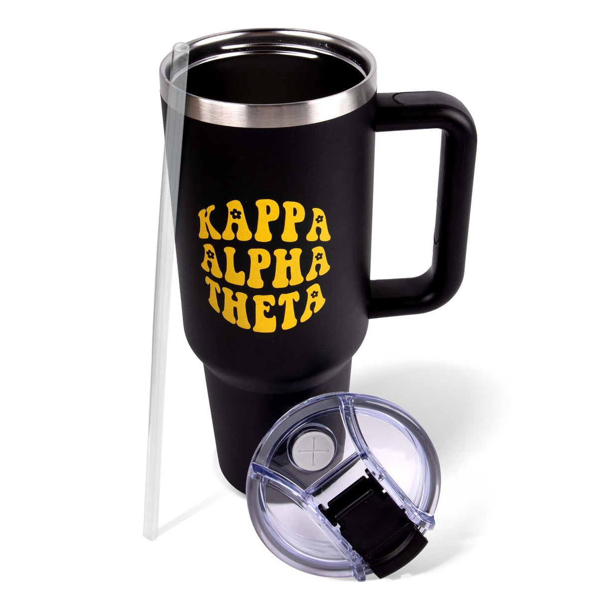 Sorority Shop Tumbler - 40oz Stainless Steel with Handle