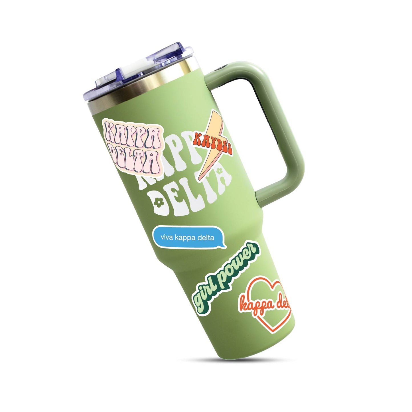 Kappa Delta Girl Power Sticker Sheet