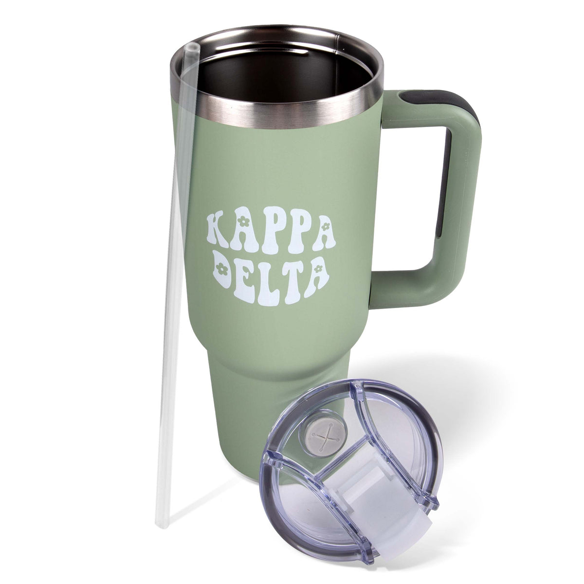 Sorority Shop Tumbler - 40oz Stainless Steel with Handle