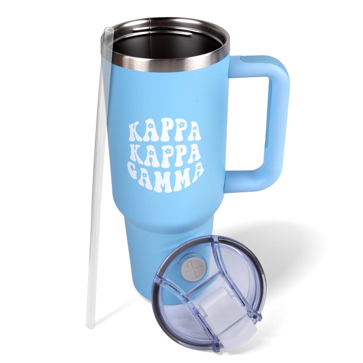 Sorority Shop Tumbler - 40oz Stainless Steel with Handle