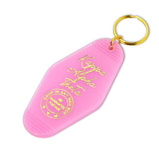 Kappa Alpha Theta Motel Keychain