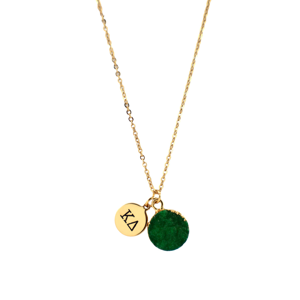 Kappa Delta Sisterhood Druzy Necklace