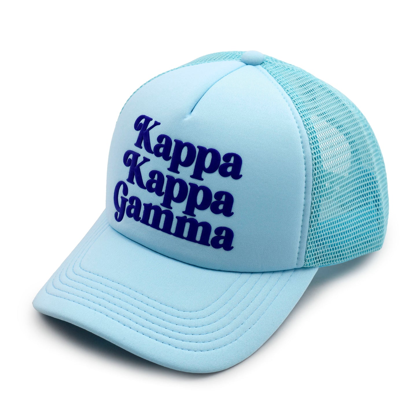 Kappa Kappa Gamma Baseball Cap, Mesh Trucker-Style Hat