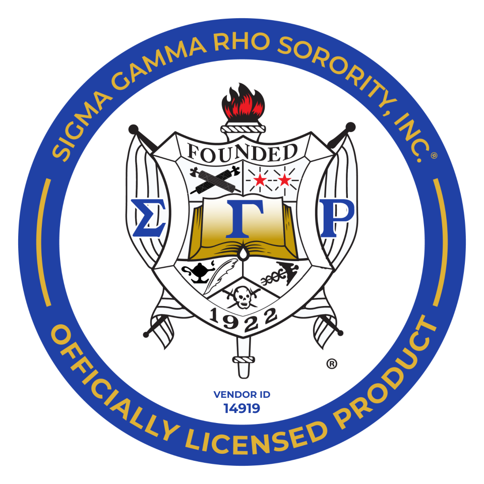 Sigma Gamma Rho Ornament- Glitter Ball Design