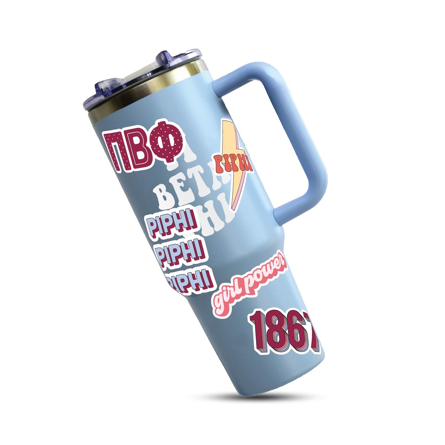 Pi Beta Phi Girl Power Sticker Sheet