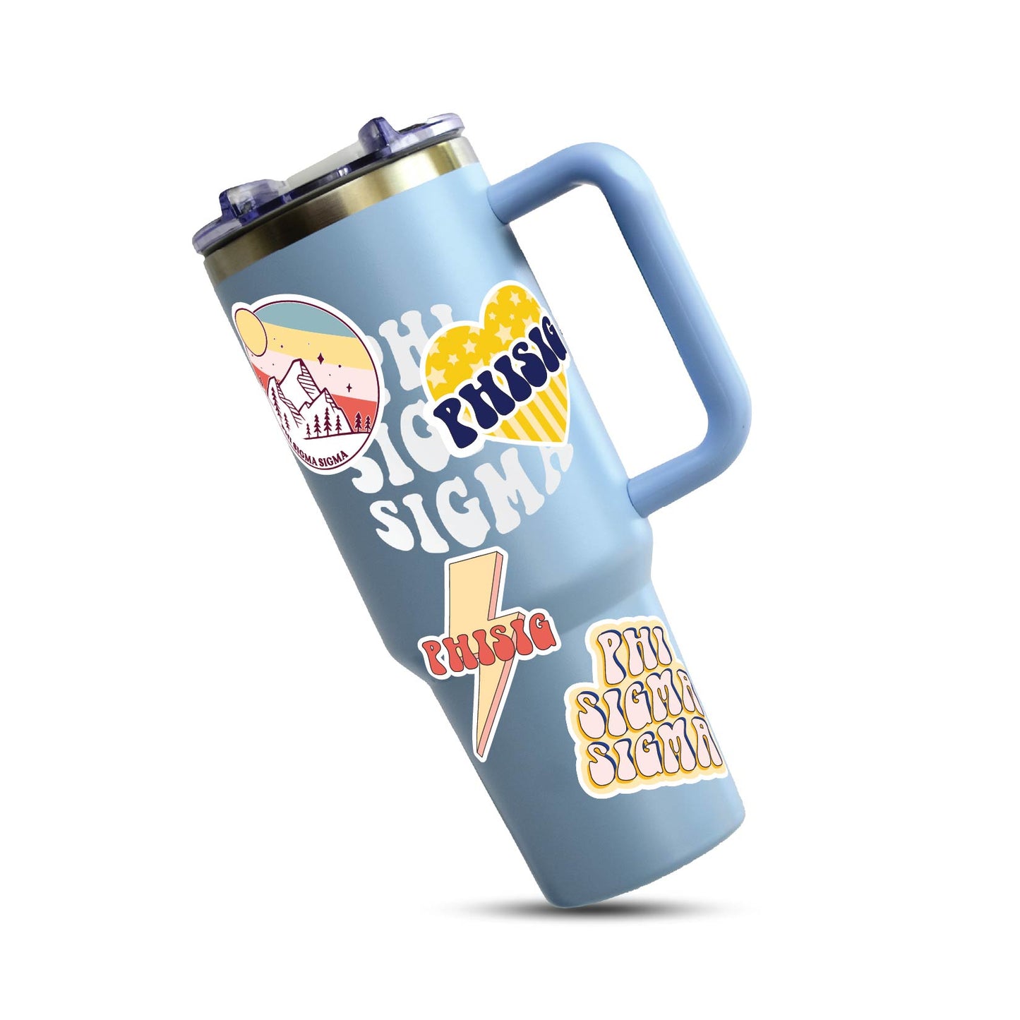 Phi Sigma Sigma Girl Power Sticker Sheet