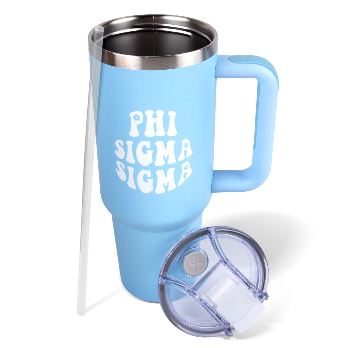 Sorority Shop Tumbler - 40oz Stainless Steel with Handle