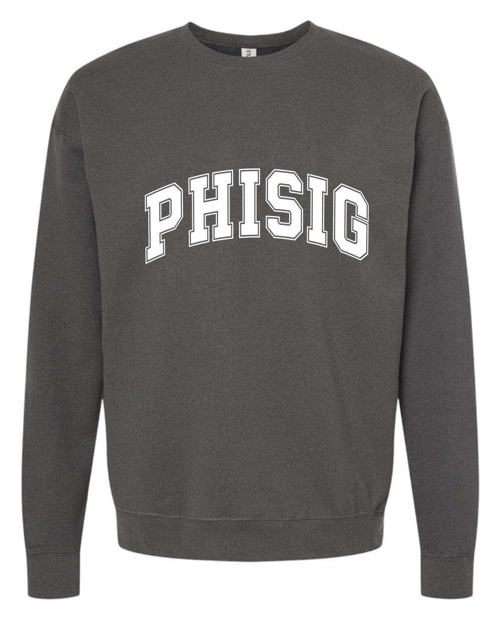Phi Sigma Sigma Sweatshirt- Crewneck Varsity Letters Design