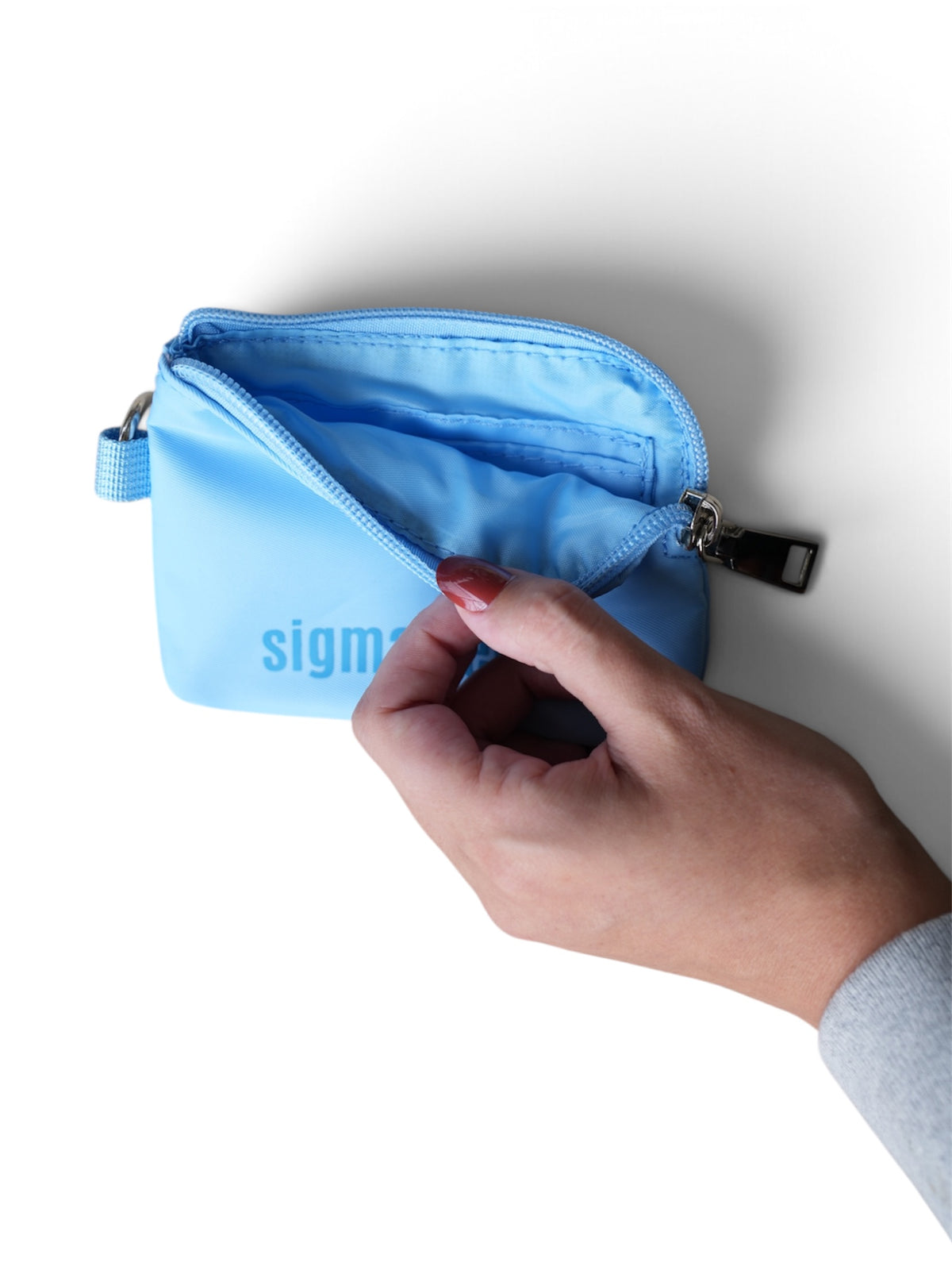 Sorority Shop Zipper Wallet Pouch with Keyring