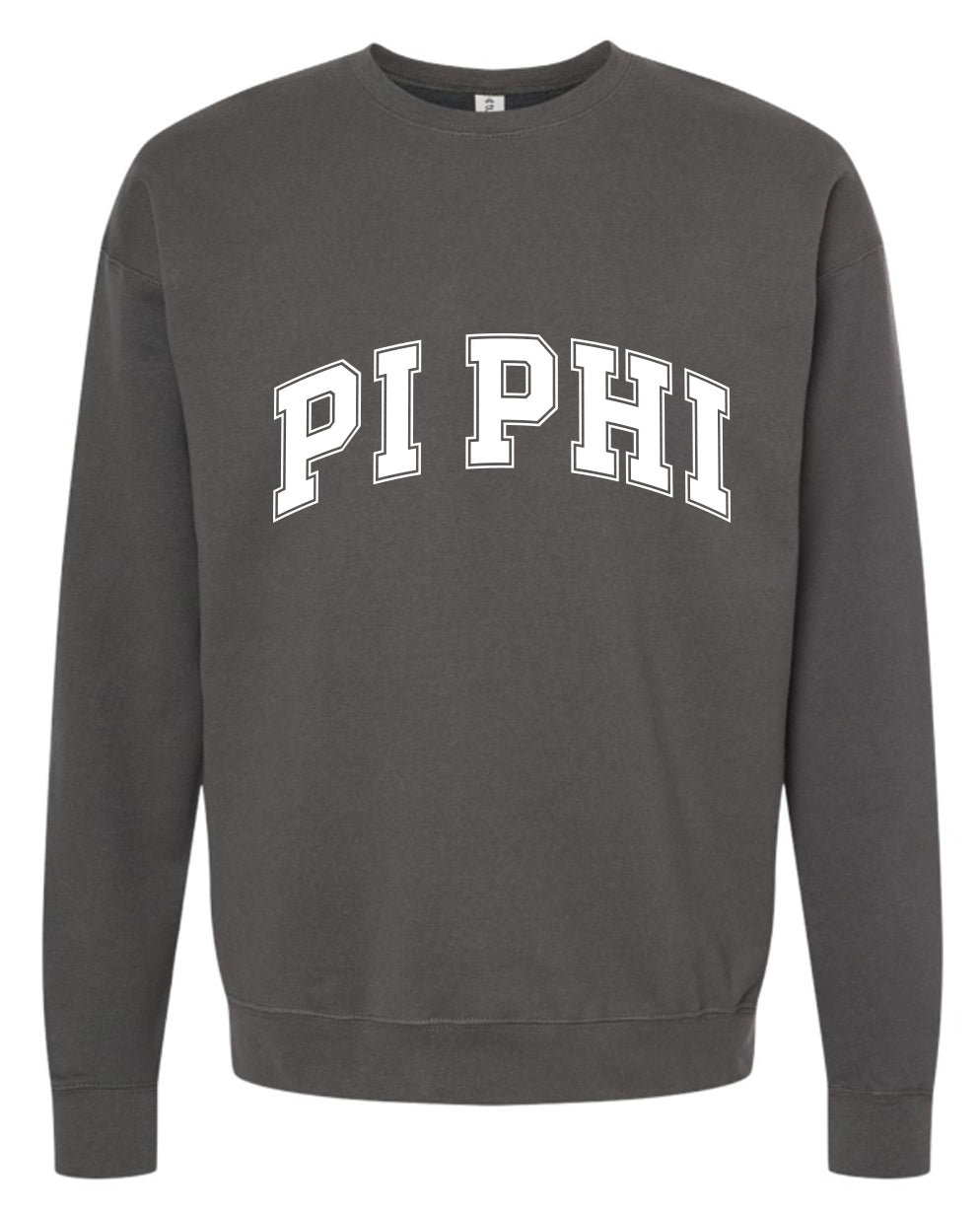 Pi Beta Phi Sweatshirt- Crewneck Varsity Letters Design