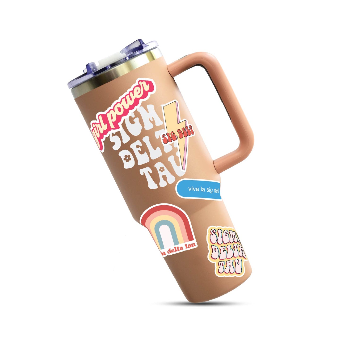 Sigma Delta Tau Girl Power Sticker Sheet