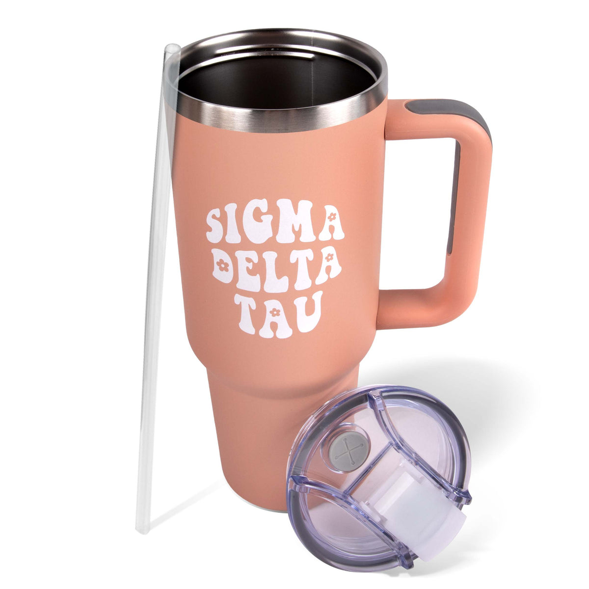 Sorority Shop Tumbler - 40oz Stainless Steel with Handle