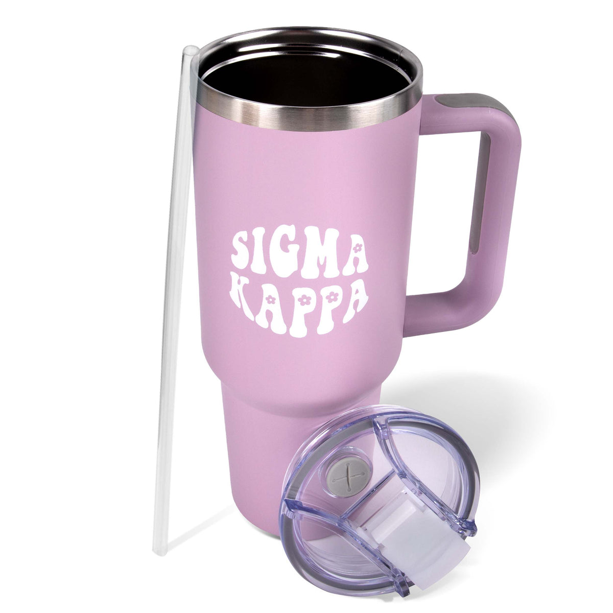 Sorority Shop Tumbler - 40oz Stainless Steel with Handle