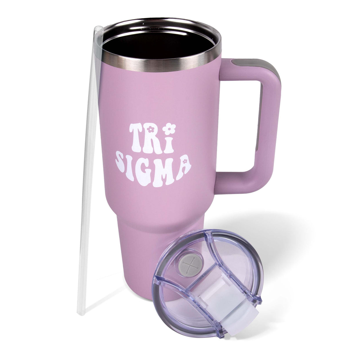 Sorority Shop Tumbler - 40oz Stainless Steel with Handle