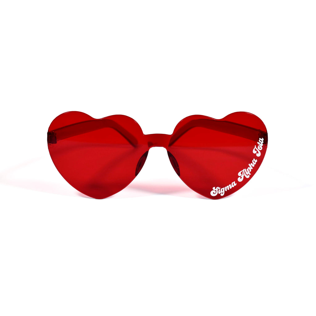 Sigma Alpha Iota Sunglasses - Heart Shaped