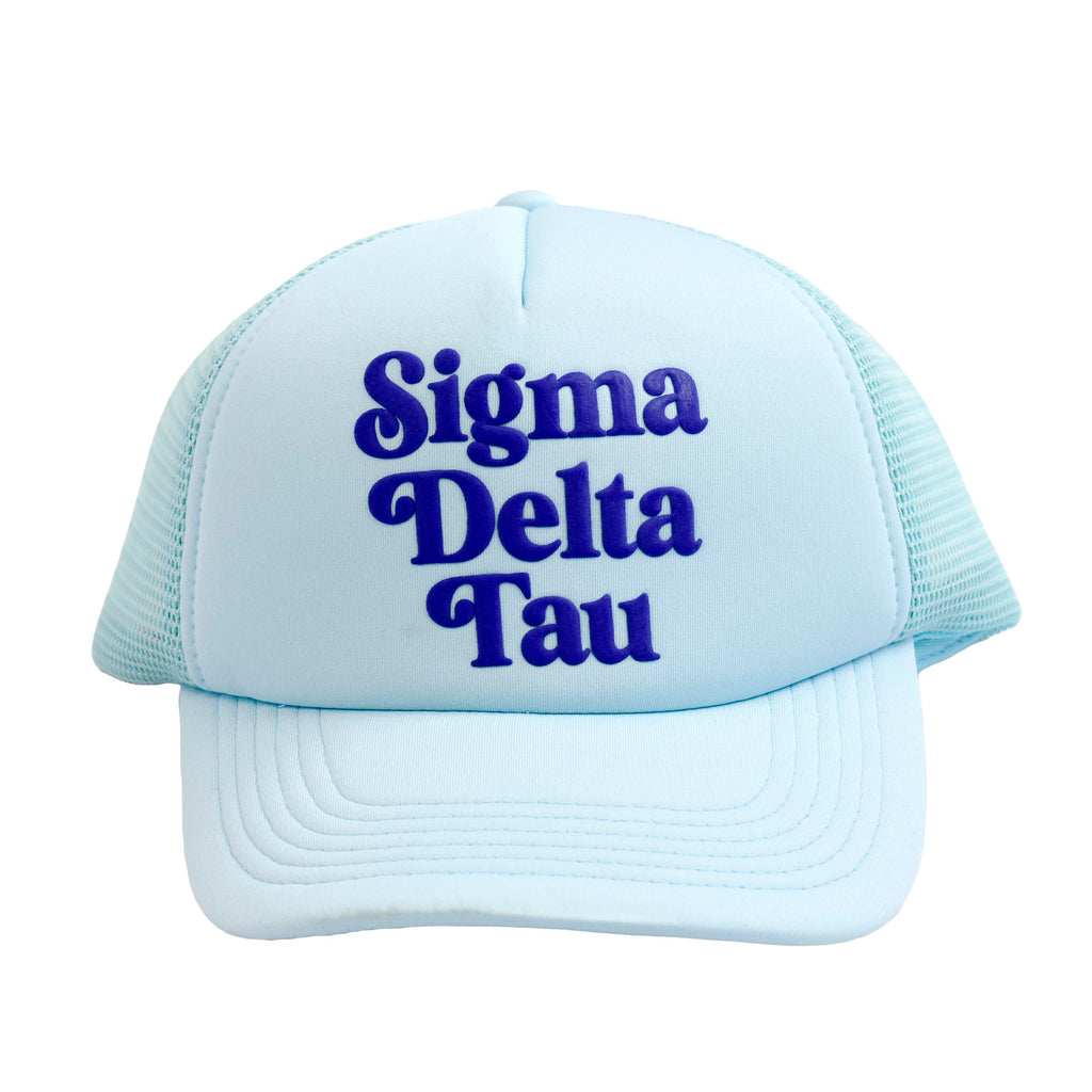 Sigma Delta Tau Baseball Cap, Mesh Trucker-Style Hat