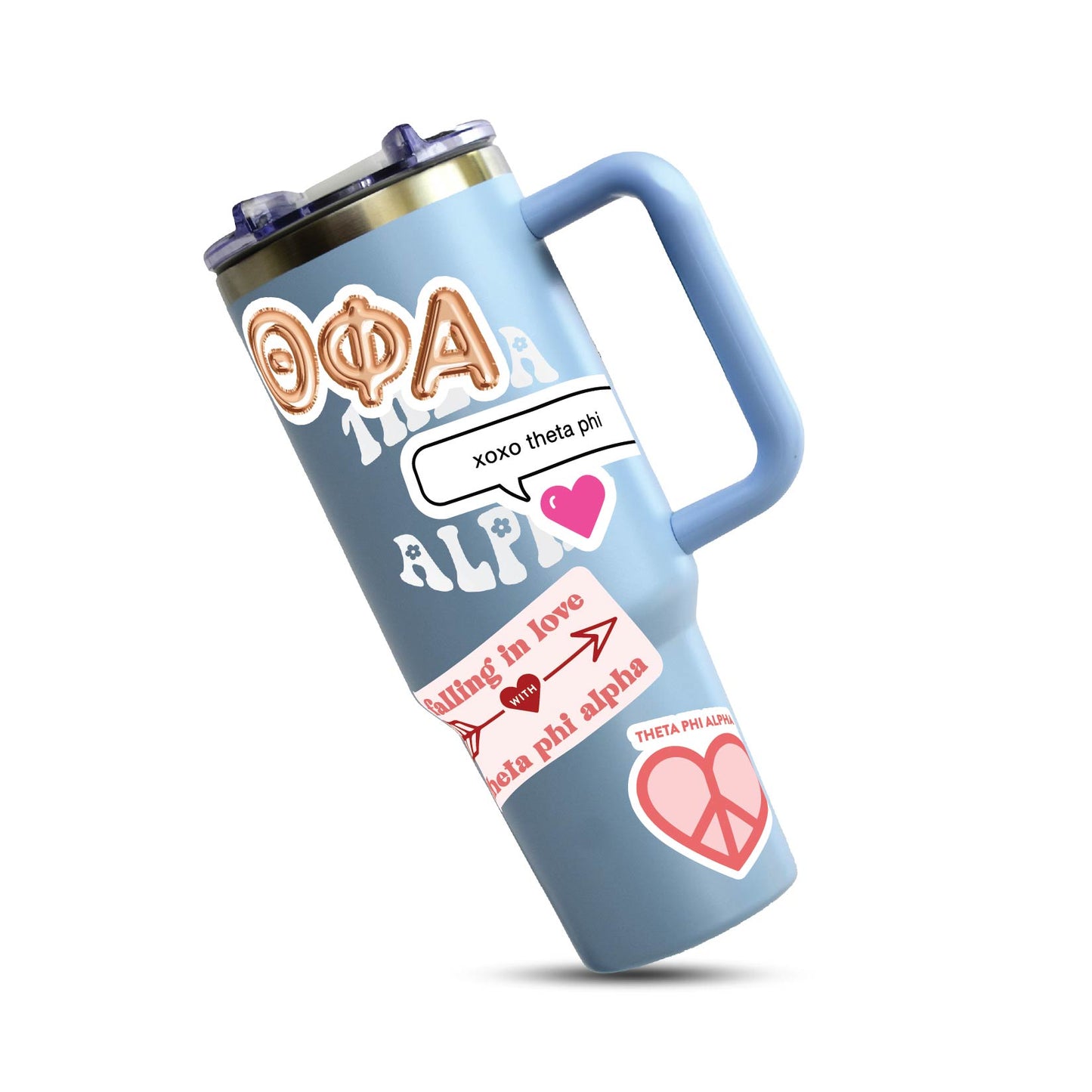 Theta Phi Alpha- Sticker Sheet- Love Theme