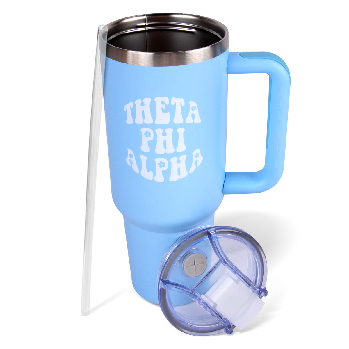 Sorority Shop Tumbler - 40oz Stainless Steel with Handle