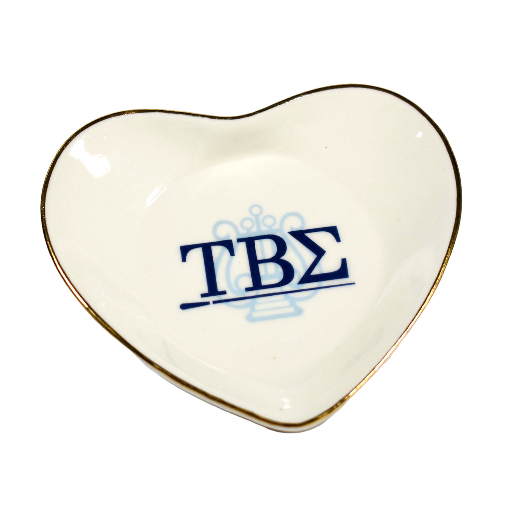 Tau Beta Sigma Ceramic Ring Dish