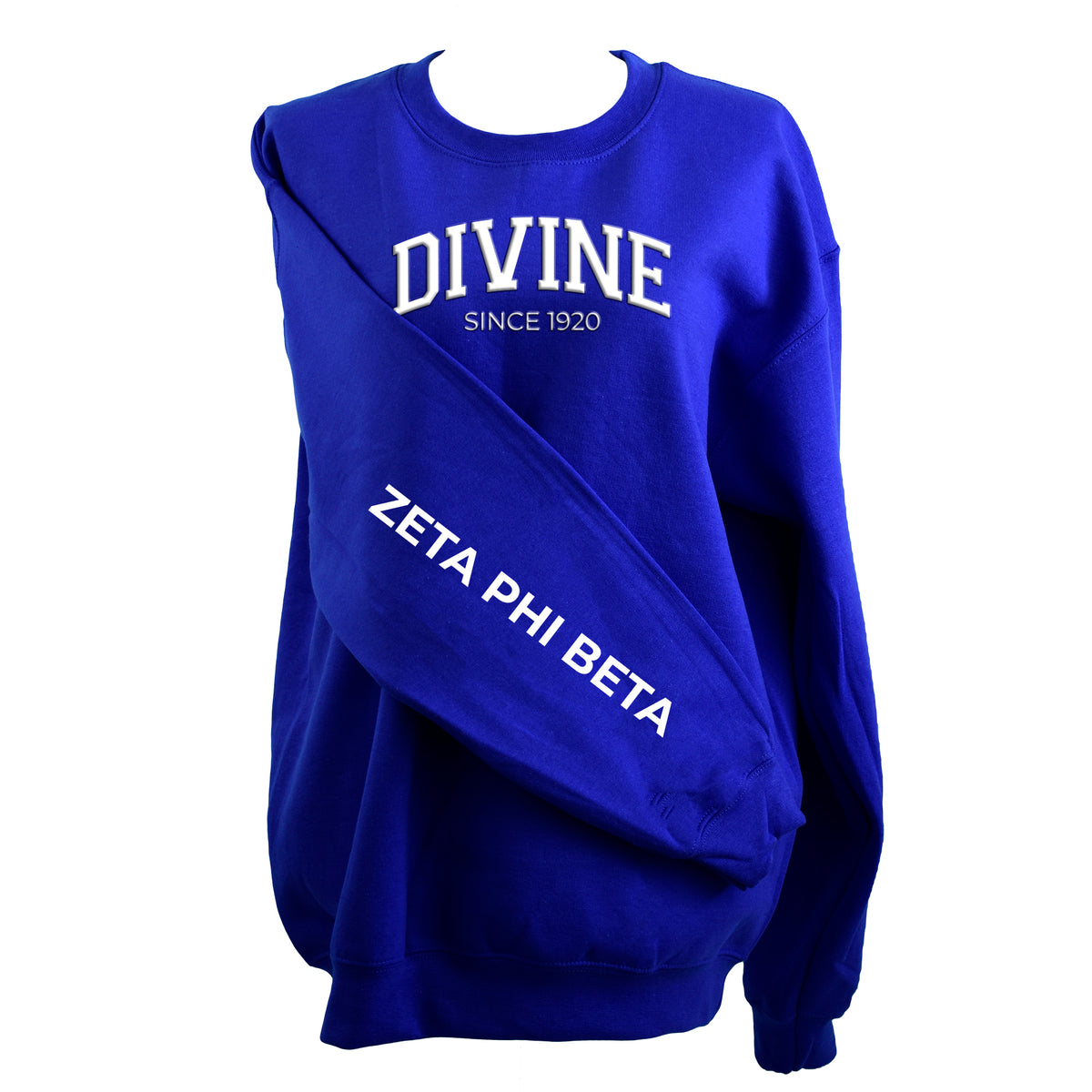 Sorority Shop Sweatshirt - Divine and Sorority Name Design