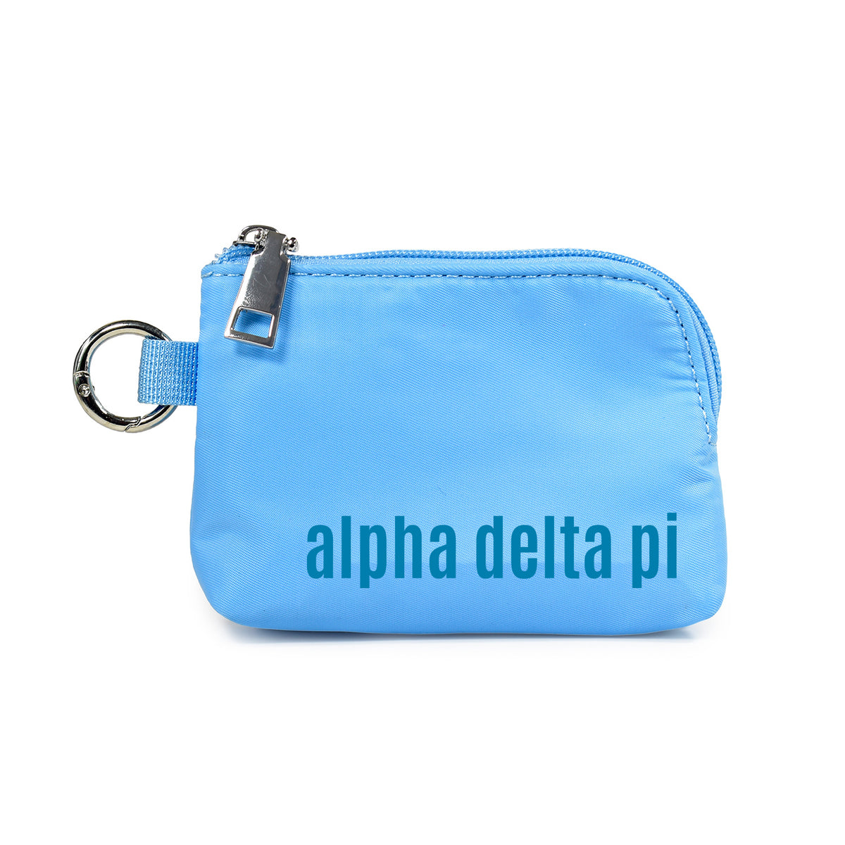 Sorority Shop Zipper Wallet Pouch with Keyring
