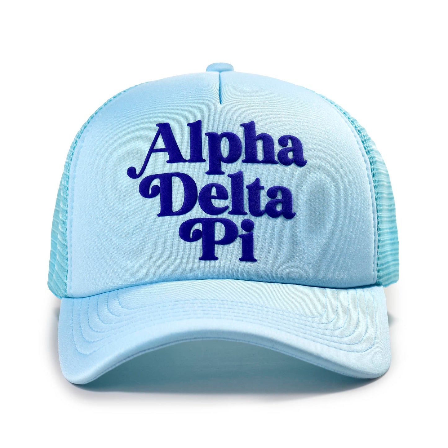 Alpha Delta Pi Baseball Cap, Mesh Trucker-Style Hat