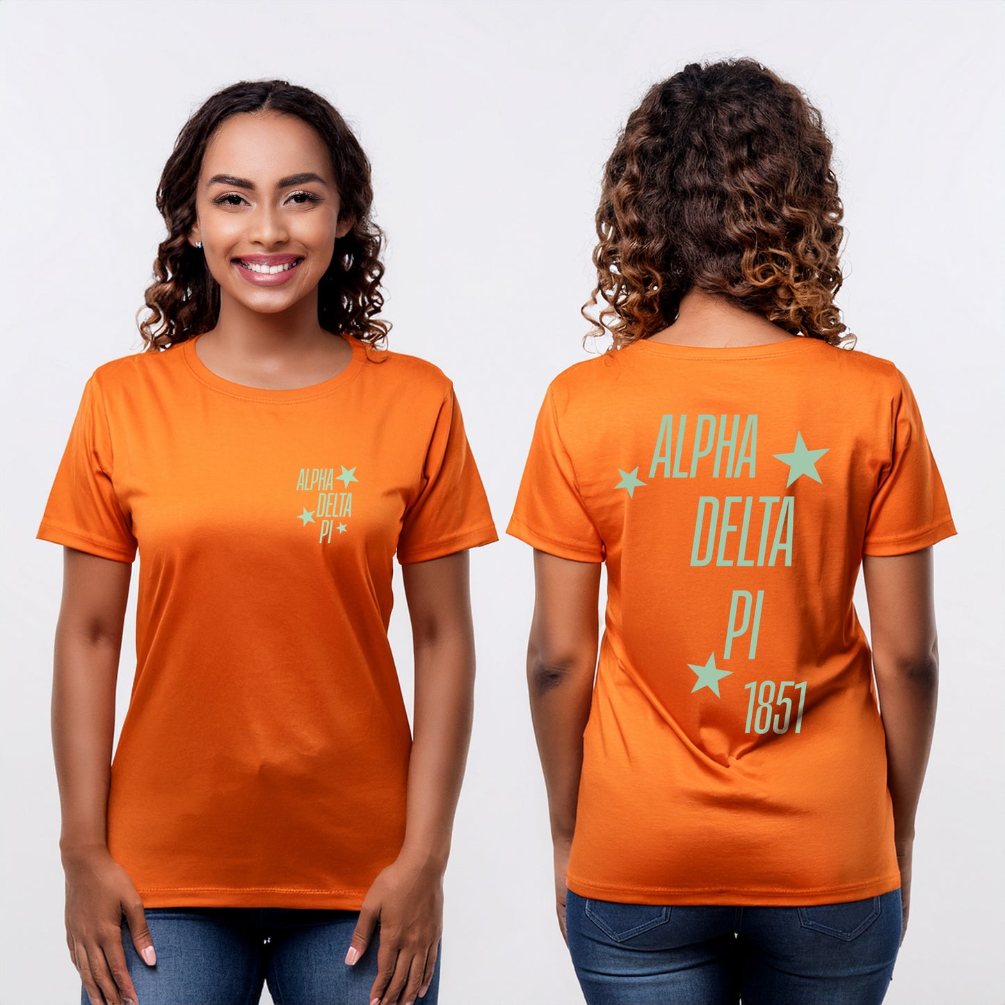 Alpha Delta Pi T-Shirt- The Swifties Showgirl Design