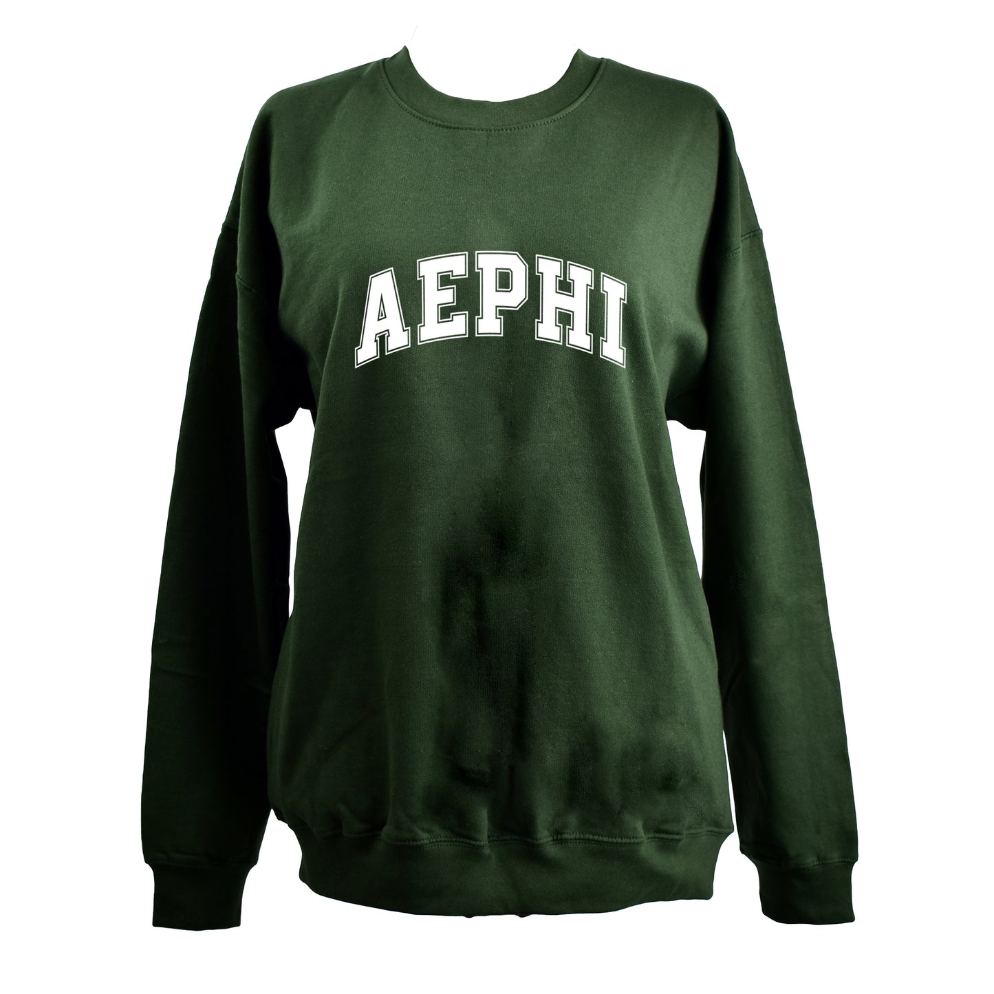 Alpha Epsilon Phi Sweatshirt- Crewneck Varsity Letters Design