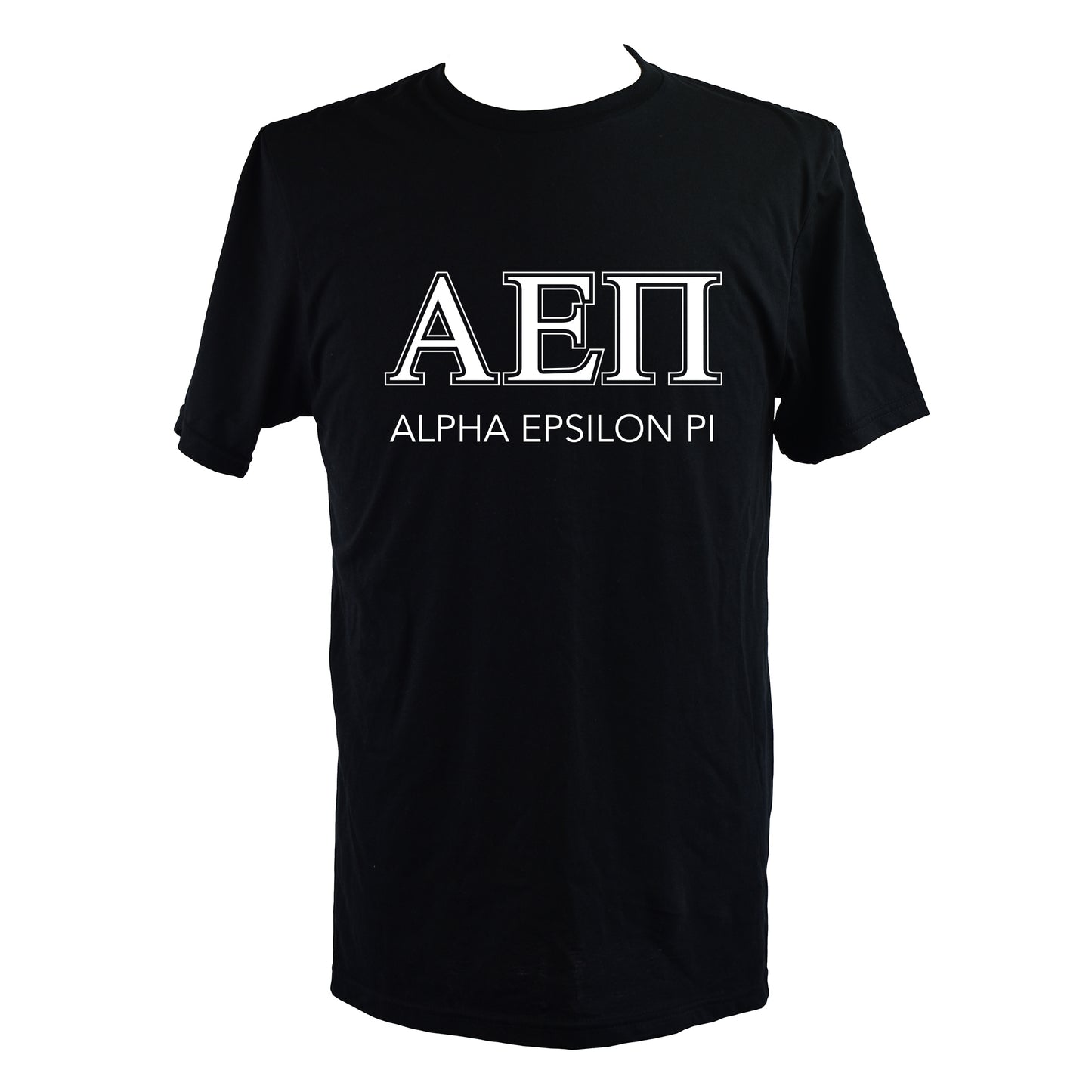 Alpha Epsilon Pi Fraternity T-Shirt- Varsity Greek Letters Design