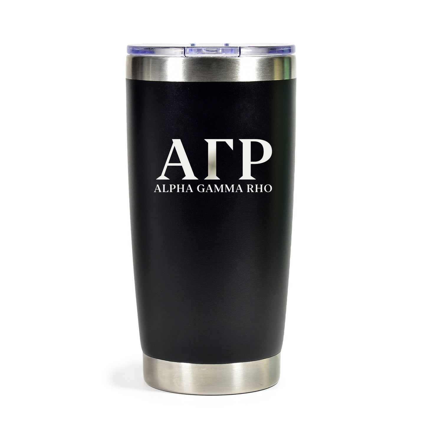 Alpha Gamma Rho 20 oz. Insulated Tumbler with Greek Letters