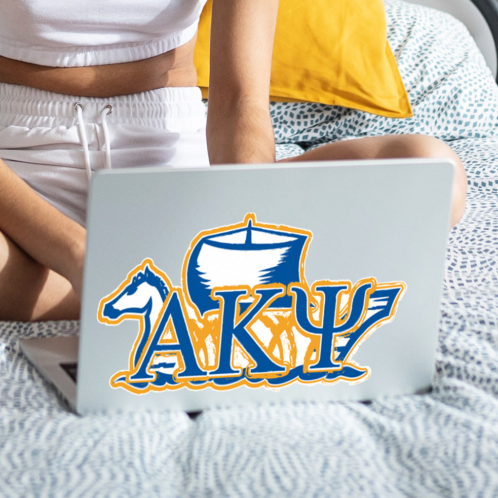 Alpha Kappa Psi Laptop Jumbo Sticker/Decal