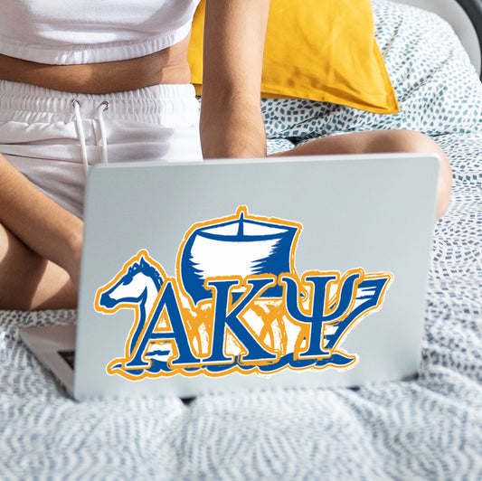 Alpha Kappa Psi Laptop Jumbo Sticker/Decal