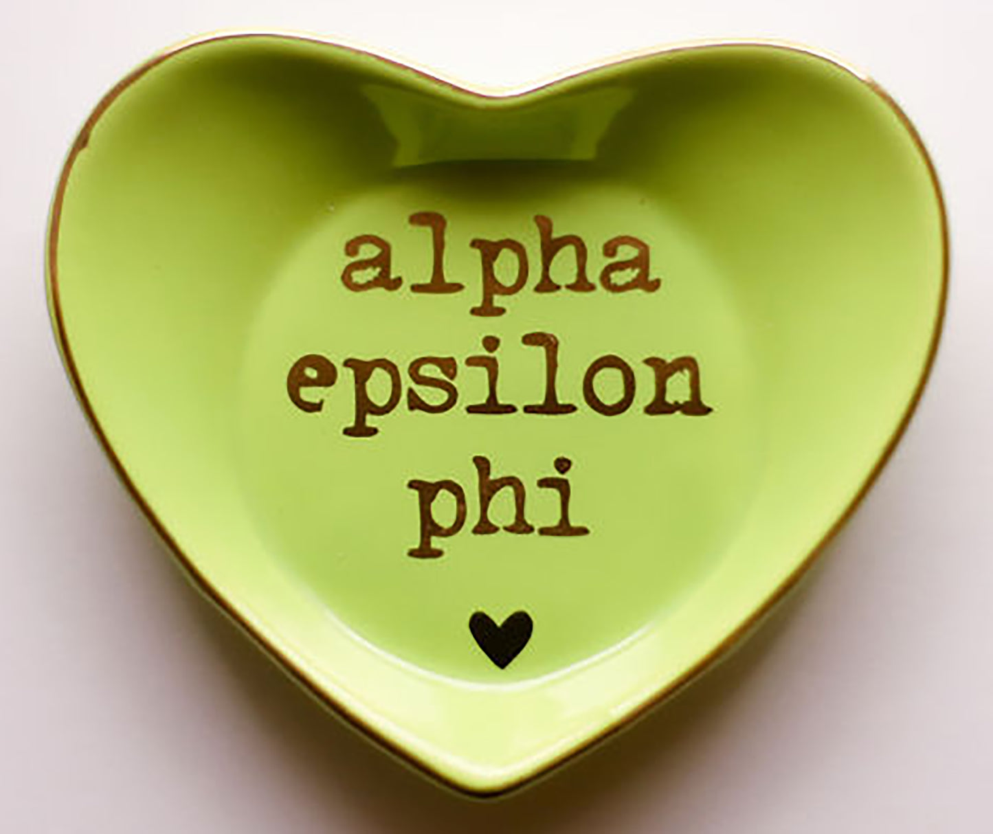 Alpha Epsilon Phi Ceramic Ring Dish