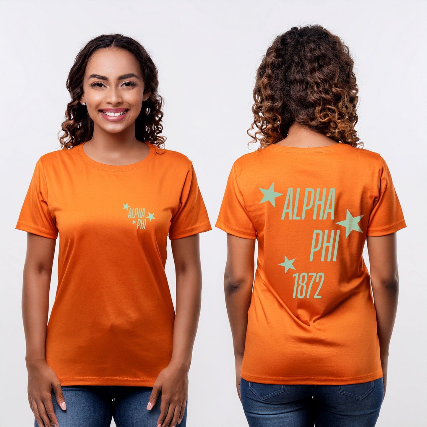 Alpha Phi T-Shirt- The Swifties Showgirl Design