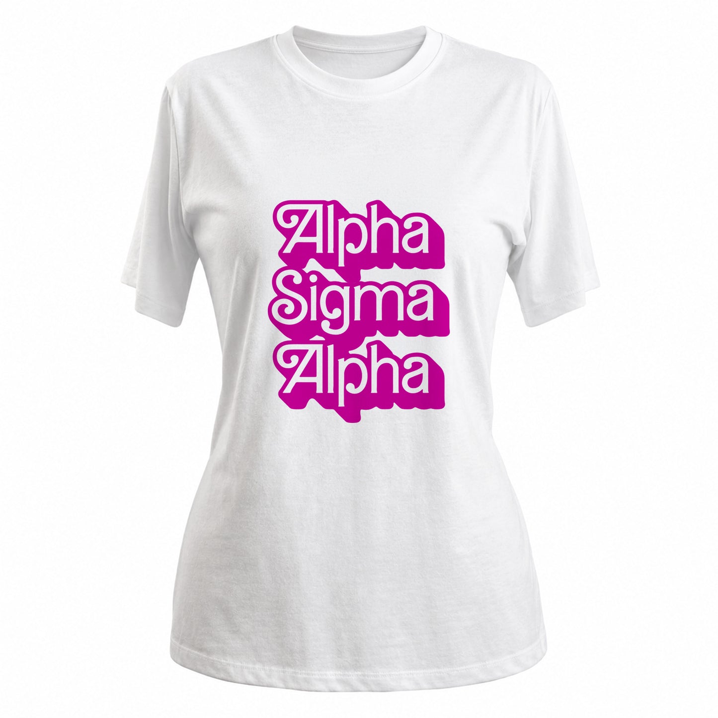 Alpha Sigma Alpha Retro Dolly Relaxed Fit T-Shirt
