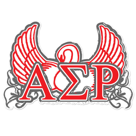 Alpha Sigma Rho Laptop Jumbo Sticker/Decal