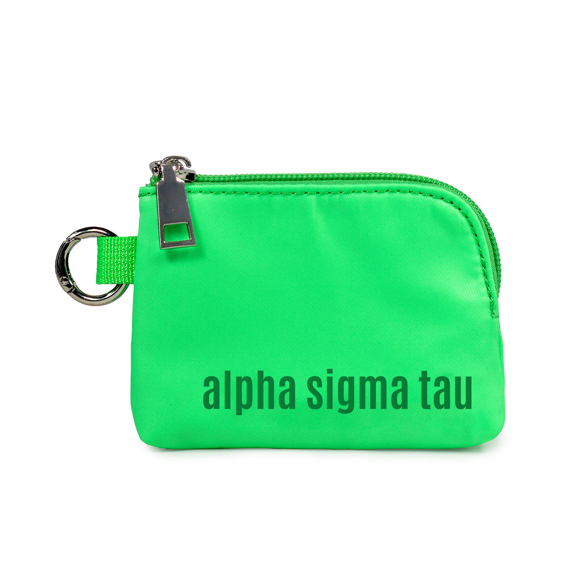 Sorority Shop Zipper Wallet Pouch with Keyring