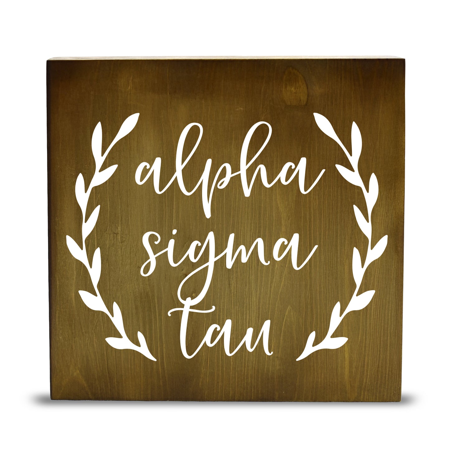Alpha Sigma Tau Wooden Wall Art