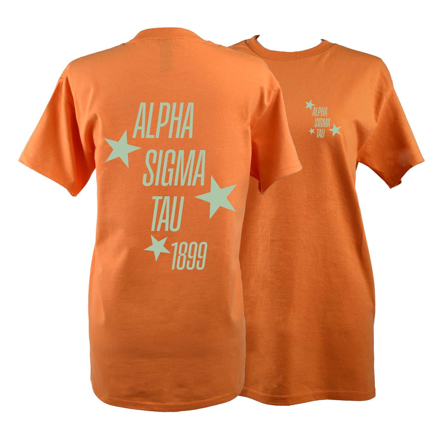 Alpha Sigma Tau T-Shirt- The Swifties Showgirl Design