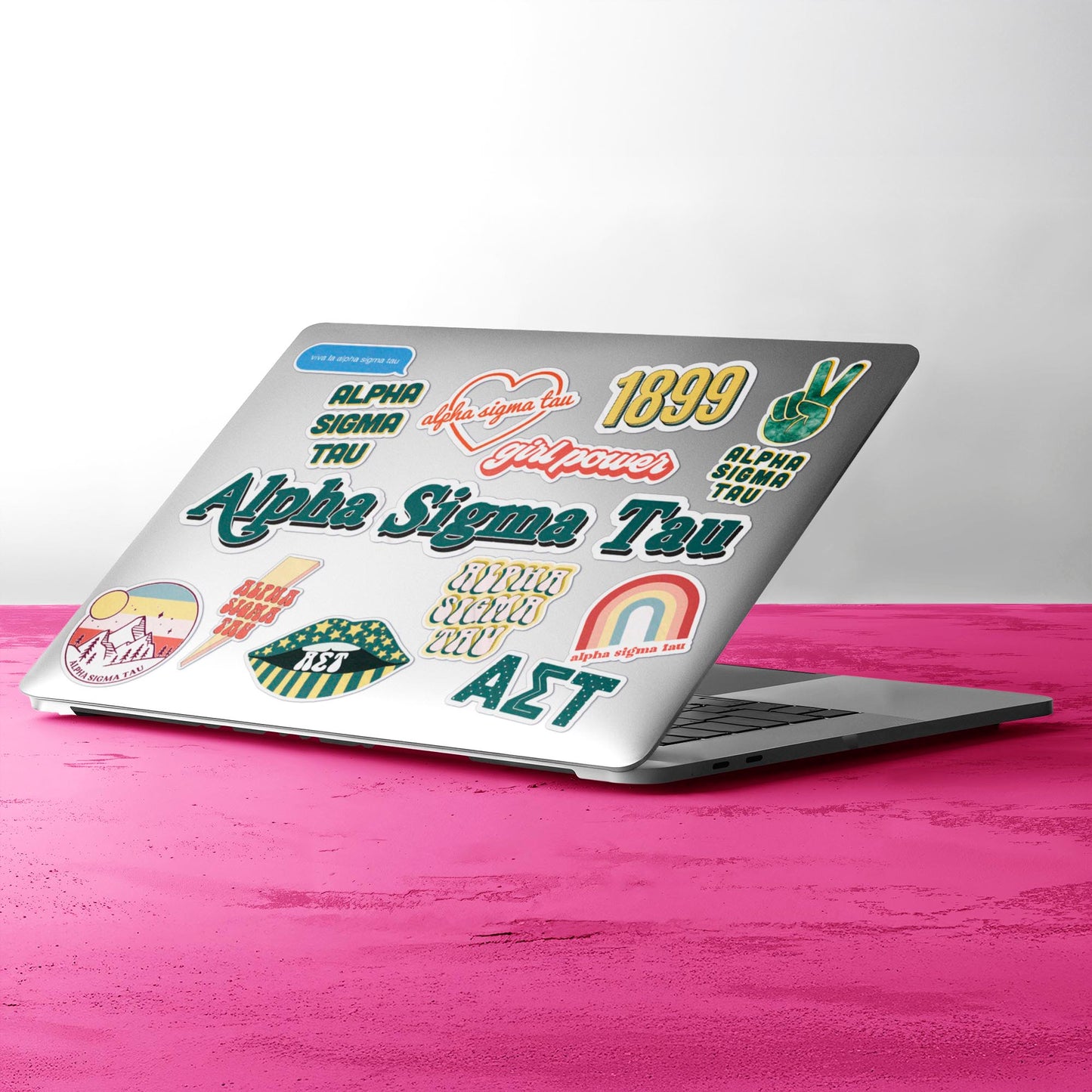 Alpha Sigma Tau Girl Power Sticker Sheet