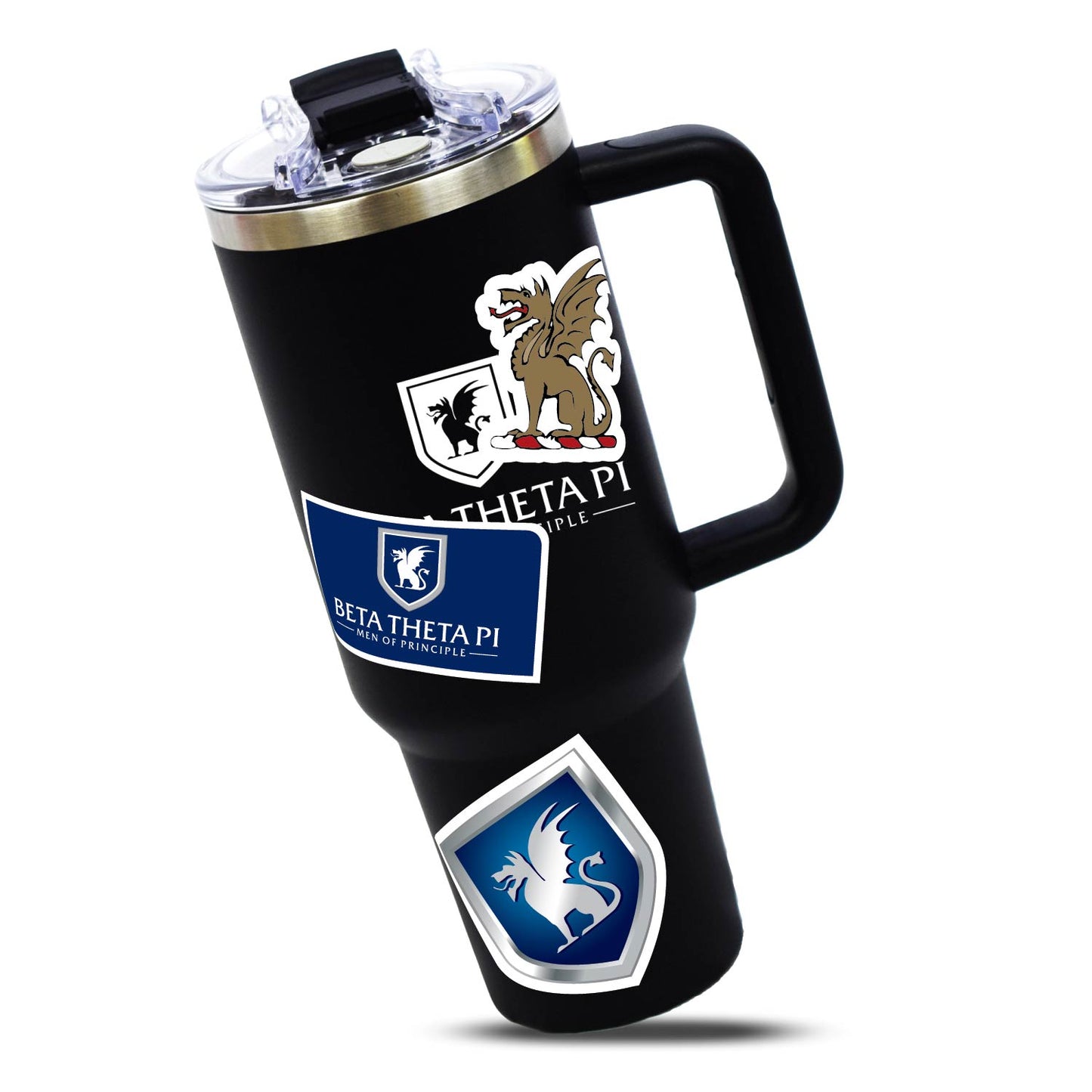 Beta Theta Pi Fraternity Sticker Sheet- Brand Focus