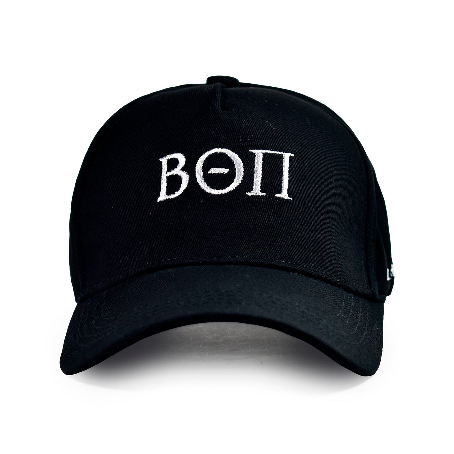 Beta Theta Pi Fraternity Baseball Cap- Brushed Cotton 5-Panel Black Hat