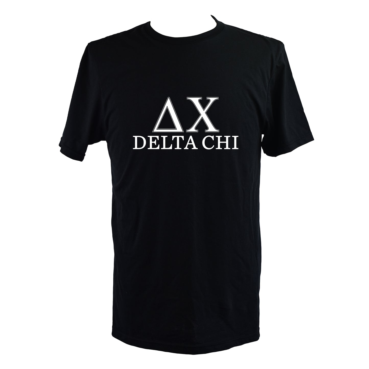 Delta Chi Fraternity T-Shirt- Varsity Greek Letters Design