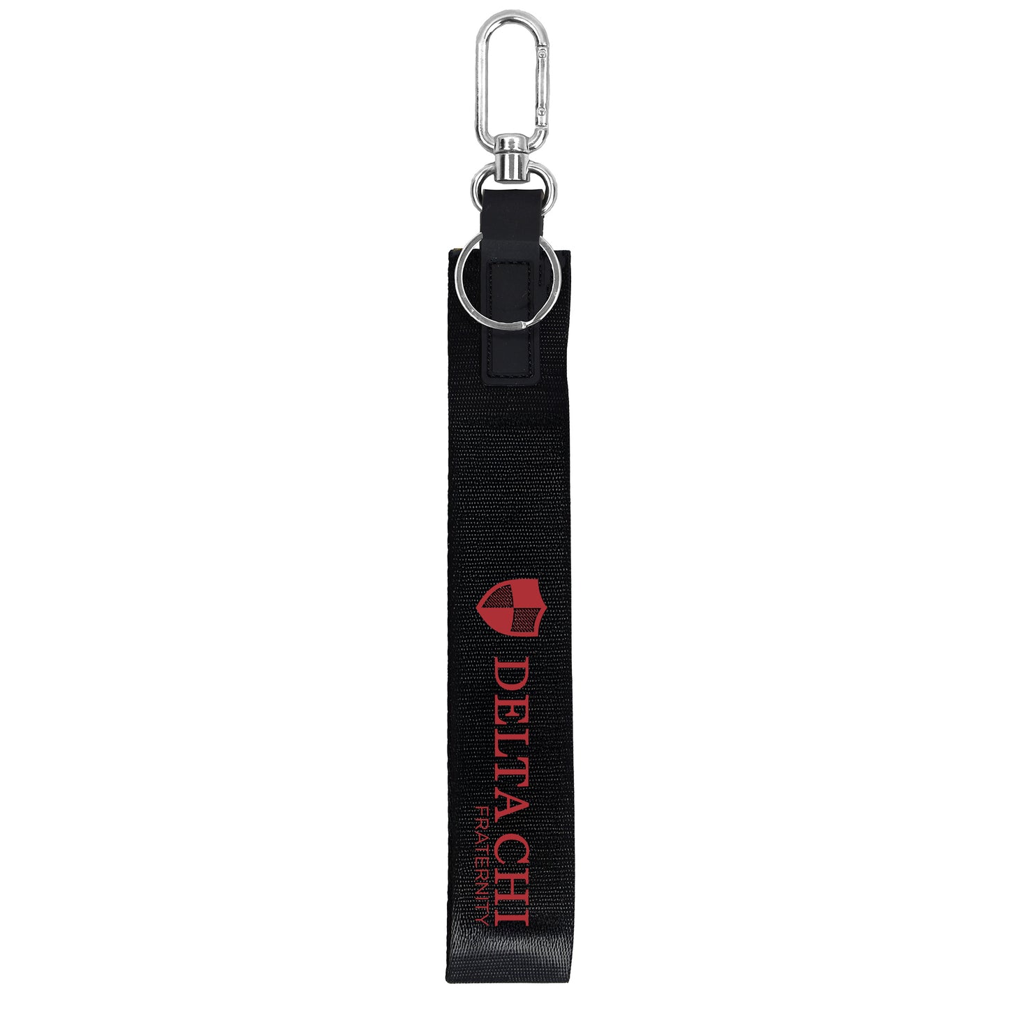 Delta Chi Fraternity Keychain- Hands-Free Lanyard Style
