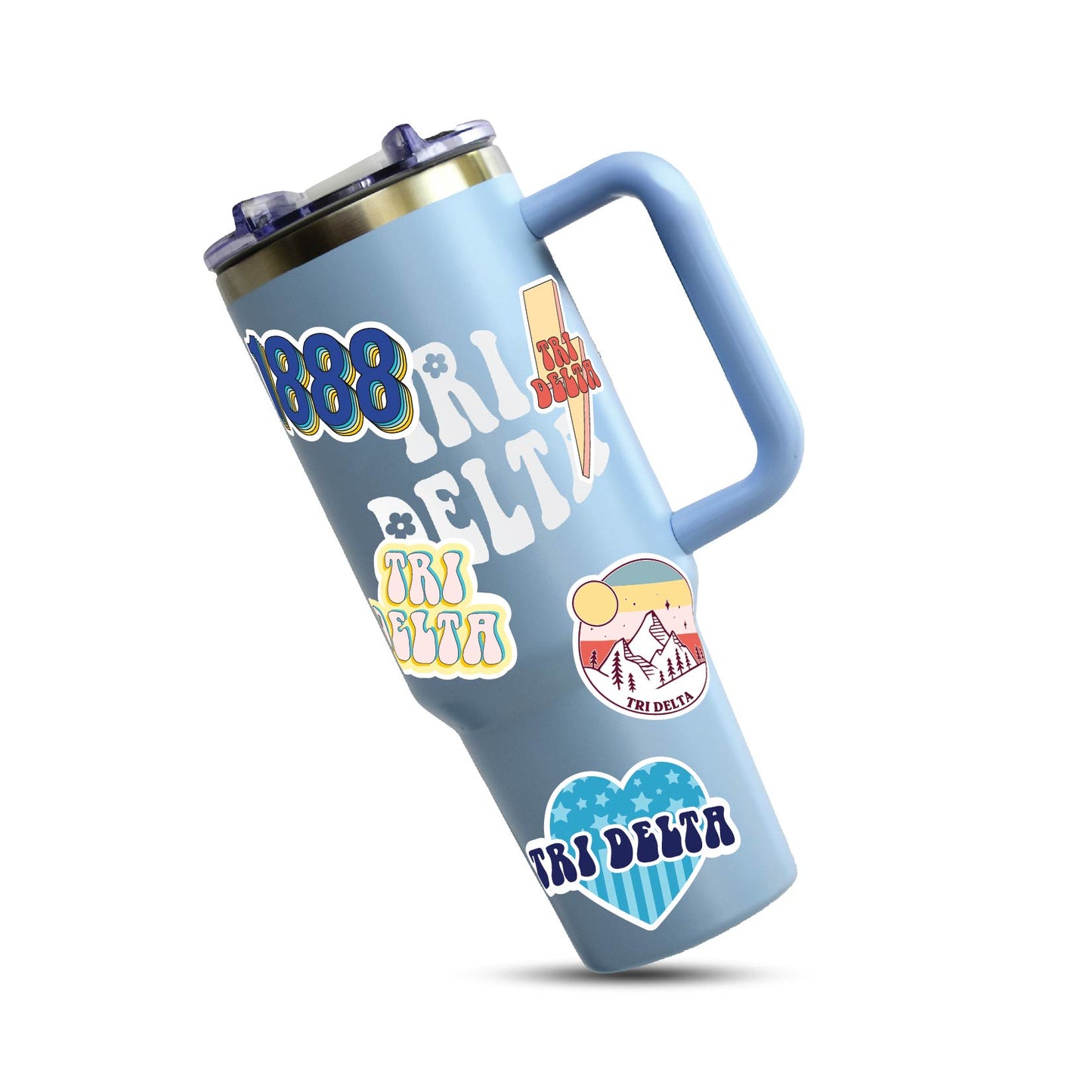 Delta Delta Delta Girl Power Sticker Sheet