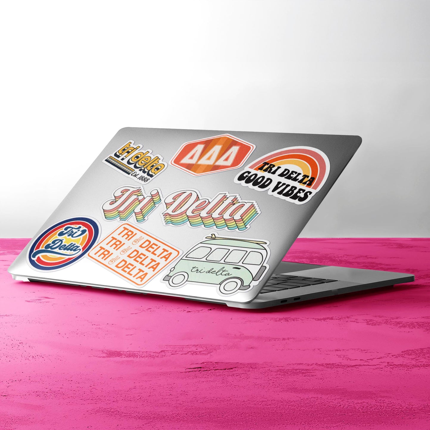 Delta Delta Delta <br> Retro Sticker Sheet
